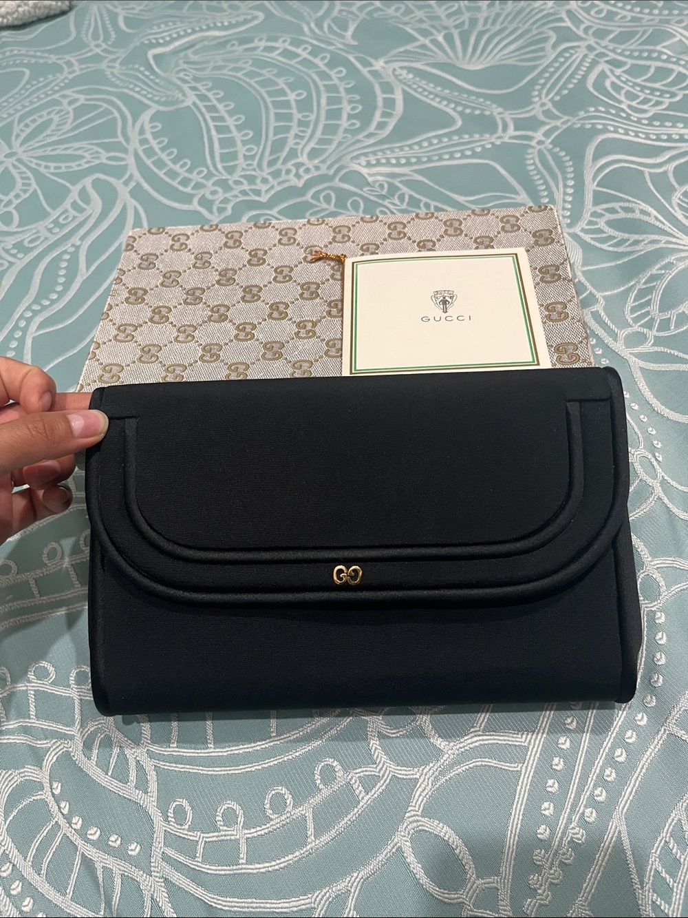 Gucci Vintage Nylon Clutch